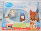 New Bambi & Thumper Ice Skating Rink Little People Fisher Price Disney