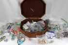 HUGE LOT of Non-Precious Jewelry, With Box, 8.6LBS