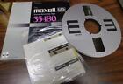 MAXELL 35-180UD 10.5 REEL TO REEL TAPE #5 EX. COND. LOW PASSES BLANK TAPE!