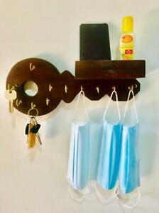 Key Holder for House and Office organization decorator cute wooden hanger