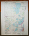 Alexandria West, Minnesota Original Vintage 1994 USGS Topo Map 27