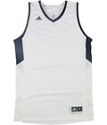 Adidas Mens Team Jersey Tank Top, White, XX-Large