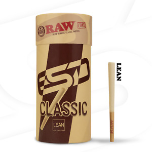 RAW Lean Cones  | 100 Pack | Pre-Rolled Rolling Paper with Tips