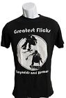 Emerica Greatest Flicks Reynolds And Herman Black T Shirt Size S Skateboarding