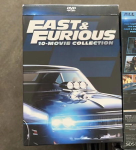 Fast & Furious 10-Movie Collection DVD All 10 Action-Packed Films Brand New