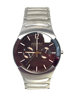 SKAGEN 583XLSXC Quartz Men's Wrist Watch size 10 wrist
