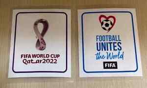 FIFA World Cup 2022 Qatar Badges Patch Full Set for Sleeve White Version Soccer