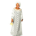Ankara African Kaftan for Women 2 Pieces Sets Muslim Lace Caftan Maxi Dresses