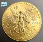 1947 MEXICO 50 PESOS 1.2 Oz. 37.5 Grams GOLD BULLION, BEAUTIFUL COIN!!