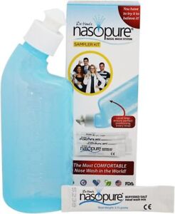 Dr. Hana's Nasopure Nasal Wash | Sampler Kit | The Nicer Neti Pot - Nasal