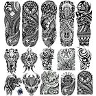 15 Sheets Tribal Totem Tempoary Tattoo Sleeves for Men Women, 5 Sheets Full A...