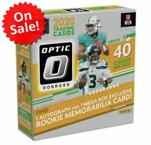 2020 Panini NFL Donruss Optic Football (Fanatics Mega Box) 40 Cards Red Parallel