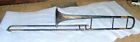 Vintage 1904 CG Conn Silver Plated Trombone for Restoration