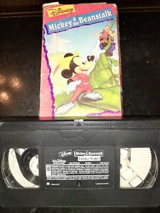 Disney Mickey and The Beanstalk favorite stories (VHS,1991) *BUY 2 GET 1 FREE*