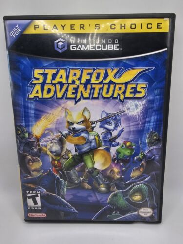 Nintendo GameCube Game Starfox Adventures 2002 Player's Choice - Tested