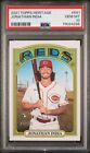 2021 Topps Heritage #541 Jonathan India RC-Rookie Reds graded PSA 10 Gem Mint