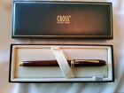 Vintage Cross Townsend Sienna Lacquer Gold Plated Fountain Pen 14K Gold Nib