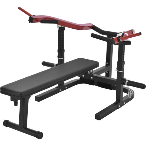 Weight Chest Press Bench 11 Adjustable Positions Flat Incline Arm Ab Workout Gym
