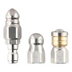 Sewer Jetter Nozzles Boutique Durable New Practical Tools Useful 3 PCS