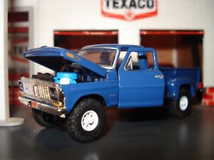1970 70 FORD F-100 RANGER 4X4 LONG BED STEPSIDE PICKUP LIMITED EDITION 1/64 M2