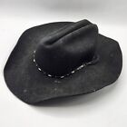 MHT Westerns Cowboy Western Hat 3X Beaver Size 7 1/4