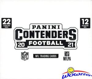 2021 Panini Contenders Football MASSIVE JUMBO FAT CELLO 12 Pack BOX-264 Cards