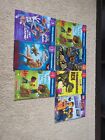 Lot of 6 Level 1, 3, & 4Step into Reading & Lego Books For Learning Books MIXED