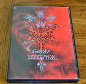 Redemption by Gackt (CD + DVD Ltd Edition, 2006 Japan Reg 2 DVD***) VG