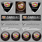For Cadillac Logo Medal Sport Car Sticker 3D Decal Logo Stripe Decoration Gift