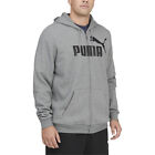 Puma Ess Full Zip Hoodie Fl Big Tall Mens Size LT  Casual Outerwear 84681703
