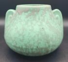 New ListingVintage Brush McCoy Pottery Art Vellum Fawn Vase 716 Mottled Green Arts & Crafts
