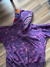 Purple Bape Hoodie XXL Fits Like L  Condition: Only One Zipper And Small Holes