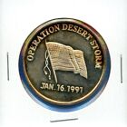 Operation Desert Storm January 16, 1991 .999 1oz Fine Silver Bullion Coin