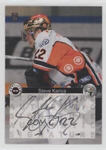 2008-09 Cardset Finland SM-Liiga Cardset Signatures /125 Steve Kariya #SK Auto