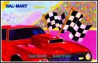 WALMART FLAG & SPORT TURBO RACING CAR FORMULA ONE RARE COLLECTIBLE GIFT CARD