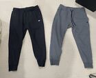 (Lot Of 2) Fabletics Jogger  The Go-to Joggers Blk And Dk Grey  Size Lg Short