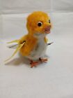 Vintage Tin Wind-Up Bird Hops and Flaps Wings WORKS