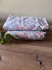 Ralph Lauren HOPE Floral Full Size Sheet SET Flat And Fitted Blue Floral