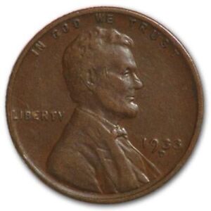 1933 D - Lincoln Wheat Penny - G/VG