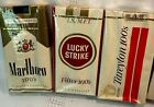 Vintage Empty Cigarette Vending Machine Packs, 101 Chesterfield, Etc