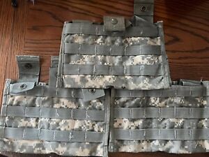 US Military Molle Triple Mag Pouch - 3 Mag Pouch ACU Camo - 8465-01-525-0598 GC