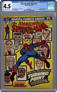 Amazing Spider-Man #121 CGC 4.5 1973 1618481007 Death of Gwen Stacy