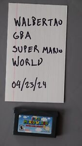 Super Mario World: Super Mario Advance 2 GBA (Game Boy Advance), Tested, Saves