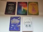 Lot of 5 Books Wicca Witchcraft Tarot Dreams Auras