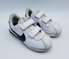 Nike Cortez Basic SL Toddler's Size 11.5C Running Shoes White Black