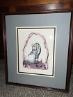 P. Buckley Moss “Loving Care” Framed Signed And Numbered 743/1000 COA 1987