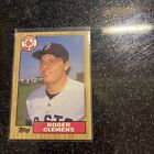 Roger Clemens 1987 Topps  Baseball Card #340 Boston Red Sox