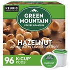 Green Mountain Coffee Hazelnut, Keurig K-Cup Pod, Light Roast, 96 Count