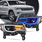 VLAND FULL LED Projector Headlights For Jeep Grand Cherokee 2014-2022 Animation (For: 2016 Jeep Grand Cherokee)