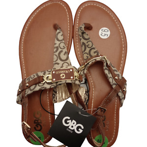 GBG Los Angeles by Guess Flip Flop Sandals Casual Size 9.5 New Free Shipping!
